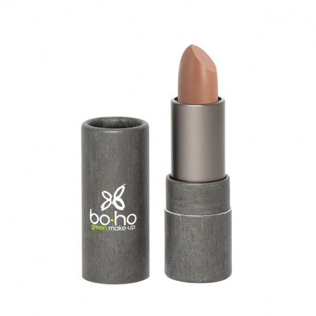 Rouge à lèvres bio et vegan mat couvrant Beige photo officielle de la marque Boho Green Make-Up