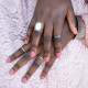 Vernis à ongles vegan Pink blossom photo officielle de la marque Boho Green Make-Up