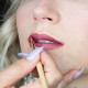Rouge à lèvres bio mat couvrant Pink shadow photo officielle de la marque Boho Green Make-Up