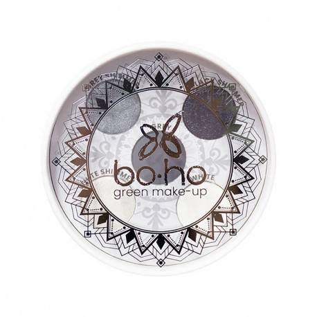Palette de 5 ombres à paupières bio et vegan Shadow & Light photo officielle de la marque Boho Green Make-Up