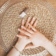 Vernis à ongles vegan Rose blanche photo officielle de la marque Boho Green Make-Up