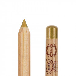 Crayon yeux bio et vegan Sandy gold photo officielle de la marque Boho Green Make-Up
