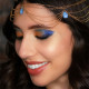 Ombre à paupières nacrée bio et vegan Sparkling blue photo officielle de la marque Boho Green Make-Up